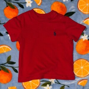 Polo by Ralph Lauren Red Short Sleeve Tee